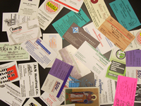 We can make your business shine with business cards in every color, size and material